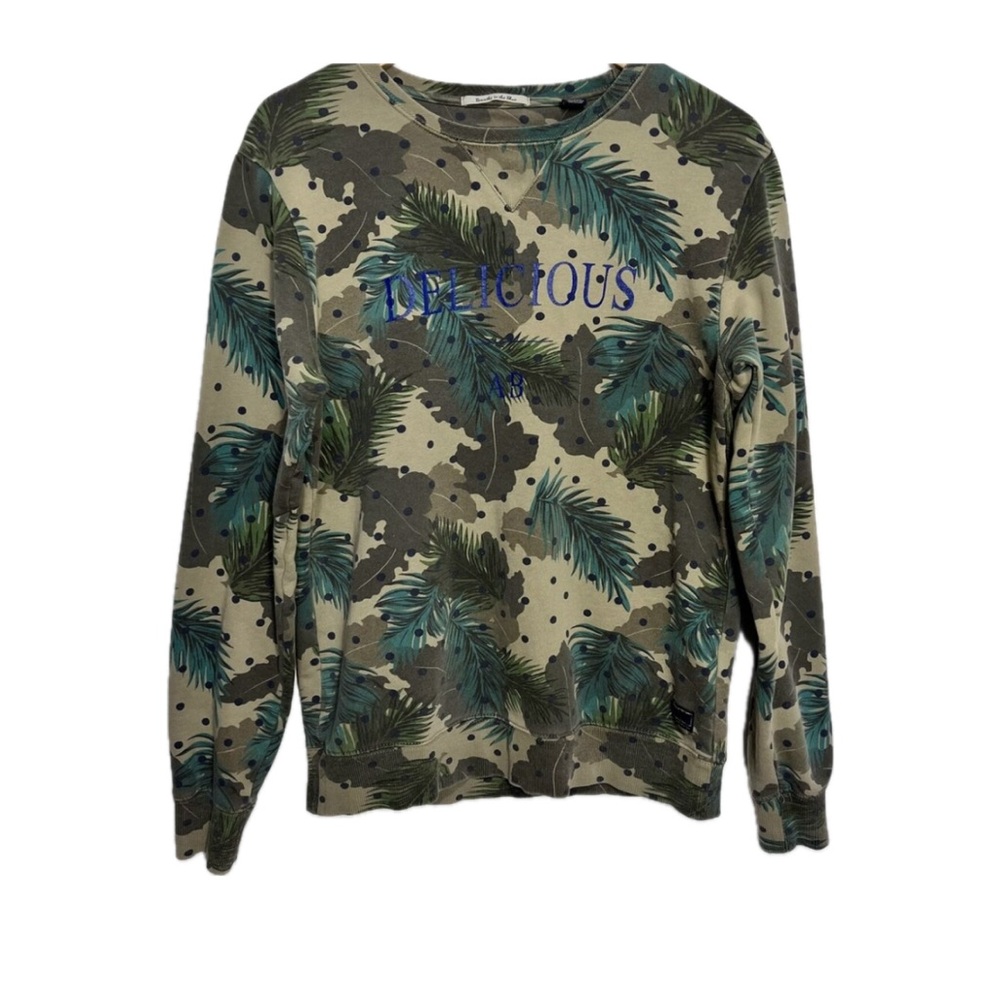 Scotch and Soda camo sweatshirt delicious